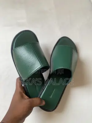 Royal Green Slippers