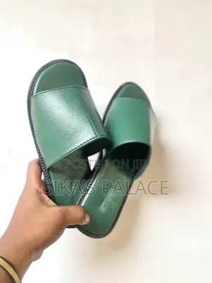 Royal Green Slippers