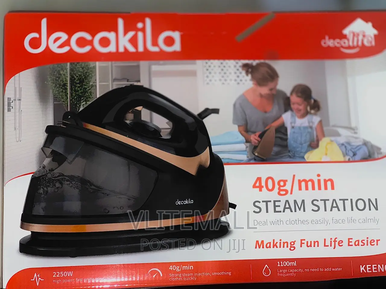 Decakila Steam Station Iron
