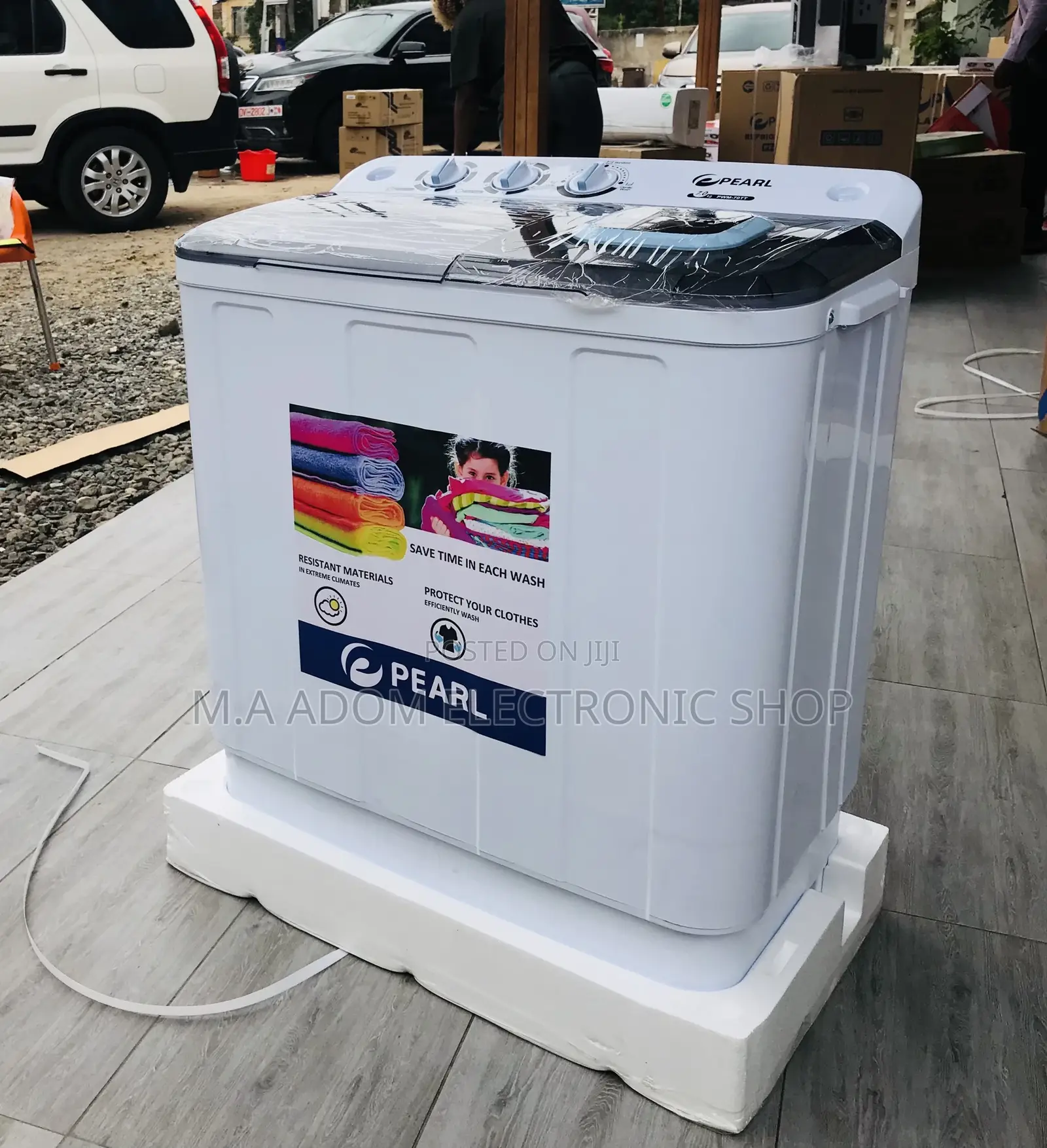 Newly in Stock Pearl 7kg Top Load Washing Machine + Spin/Dry
