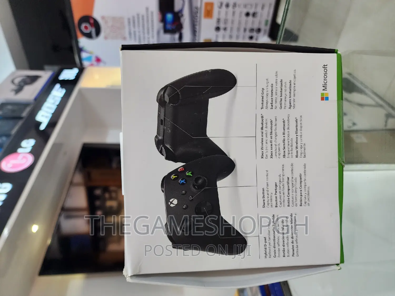 Xbox Core Wireless Controller- Carbon Black