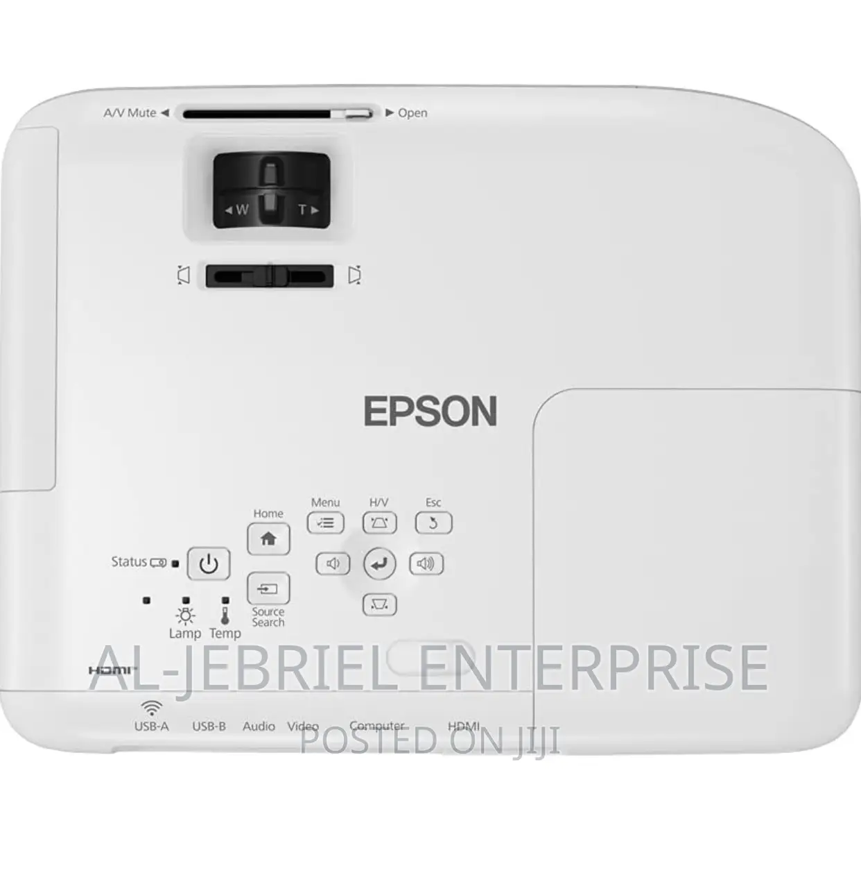 Epson EB-W06 WXGA Projector 3700lumens With HDMI Port Wi-Fi