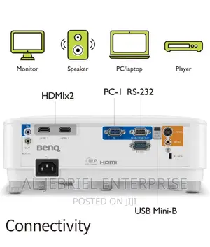 Benq MX550 3600lumens High,XGA Projector ,Dual Hdmi ,VGA