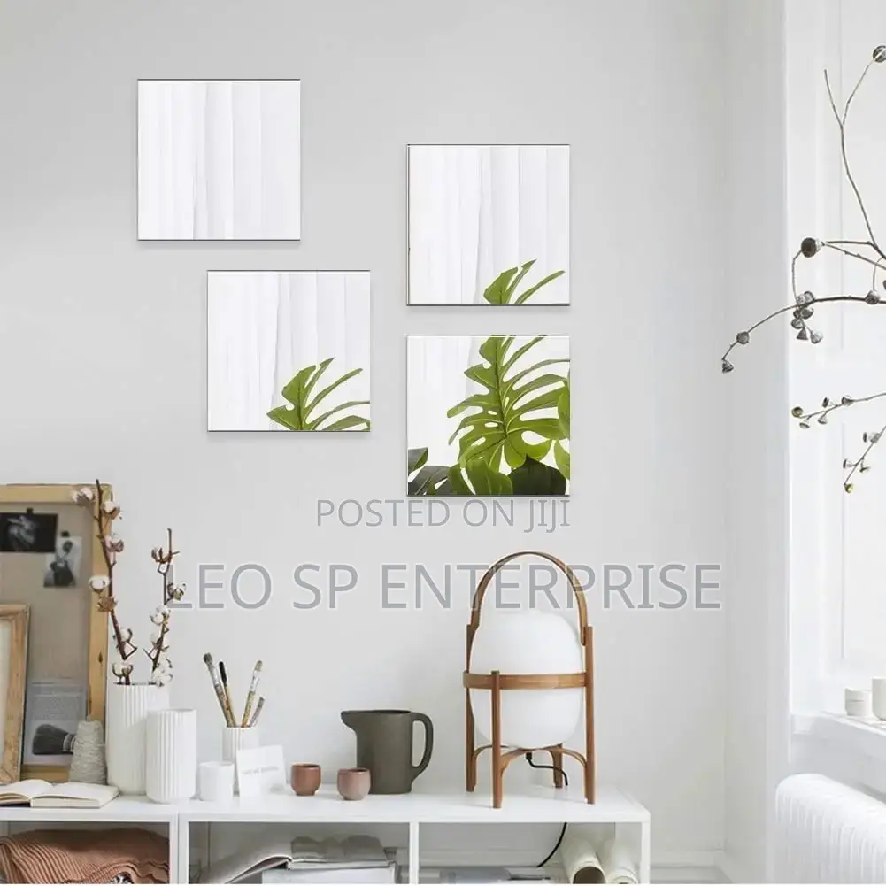 Acrylic Rectangle and Round Sticker Mirror