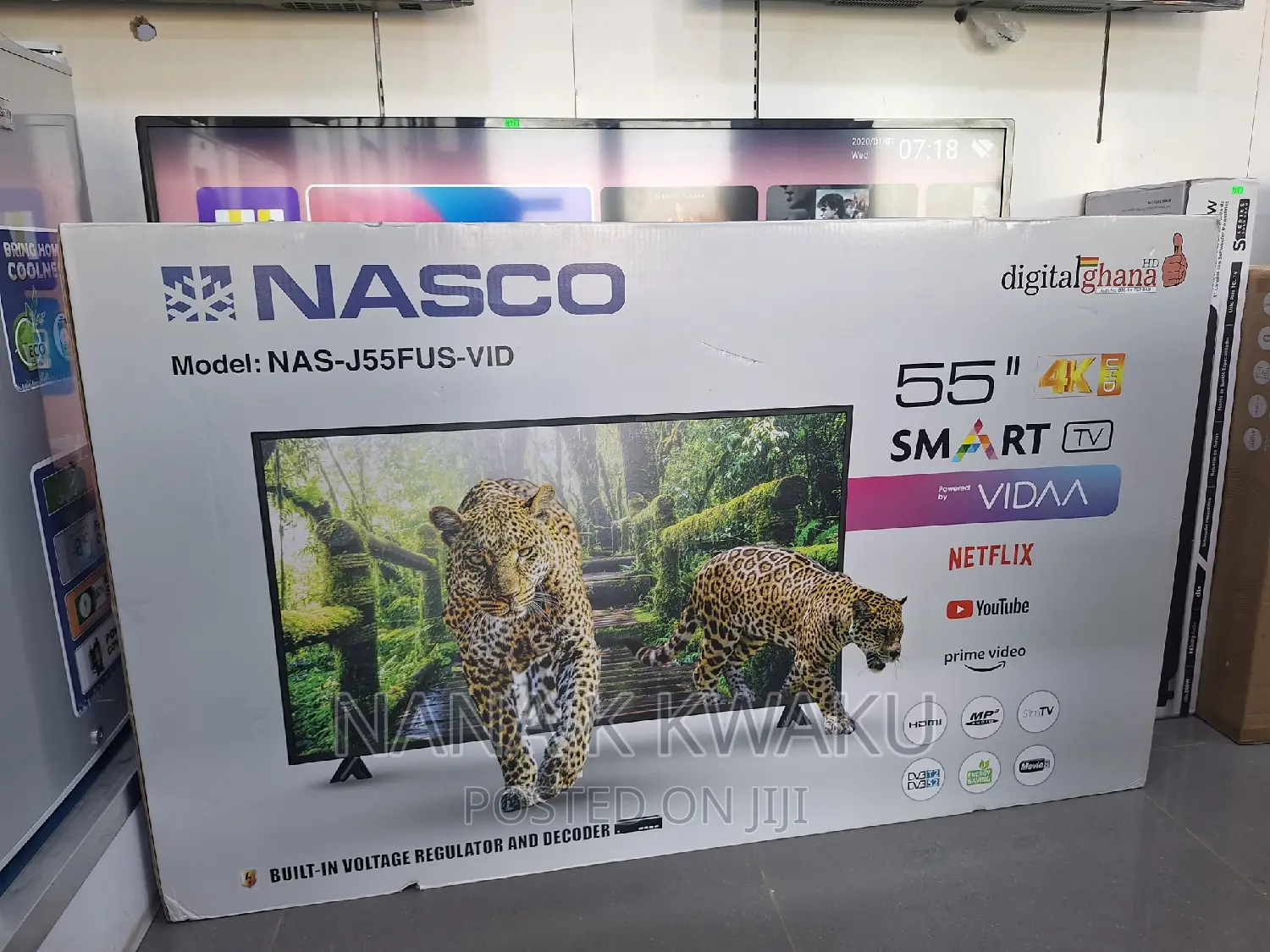 Vidvv_nasco 55inches Smart UHD TV
