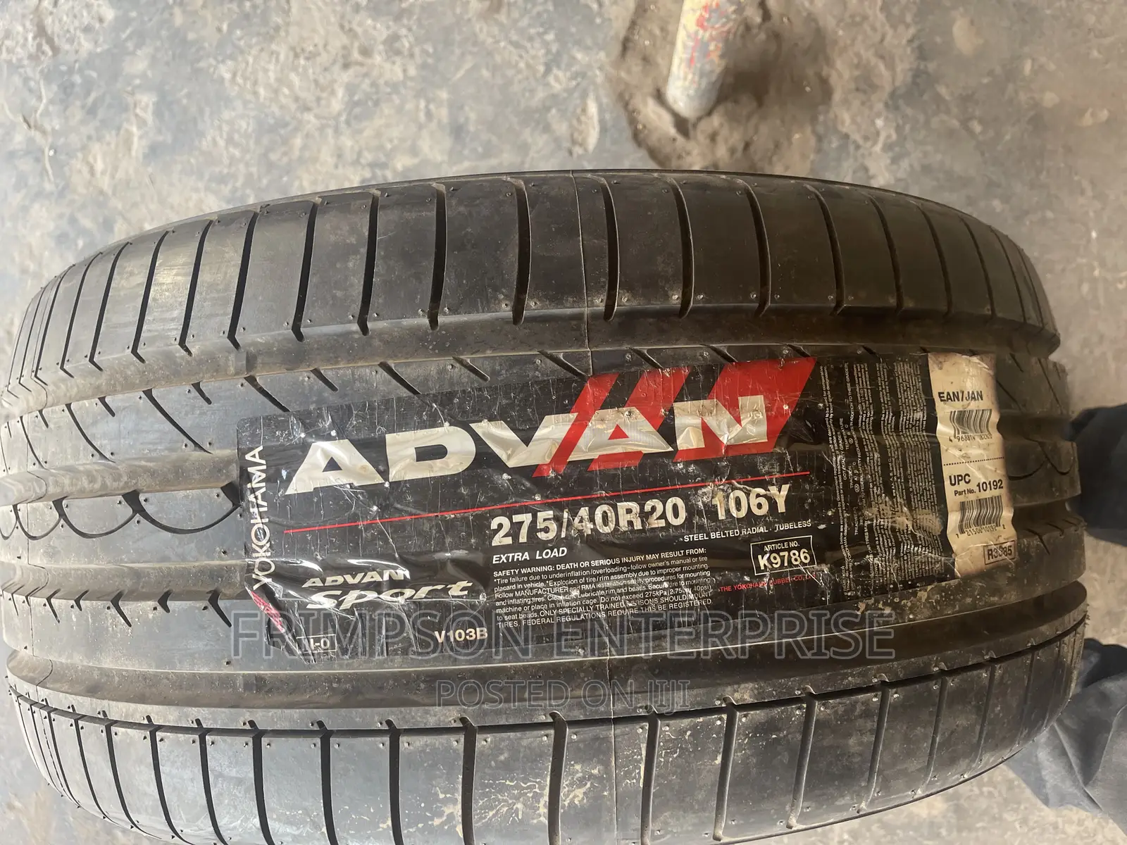 275/40r20 -Bridgestone, Yokohama,Good Year