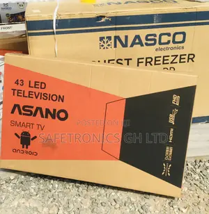 Glossy Led Black Smart Asano Digital 43 Inches Tv