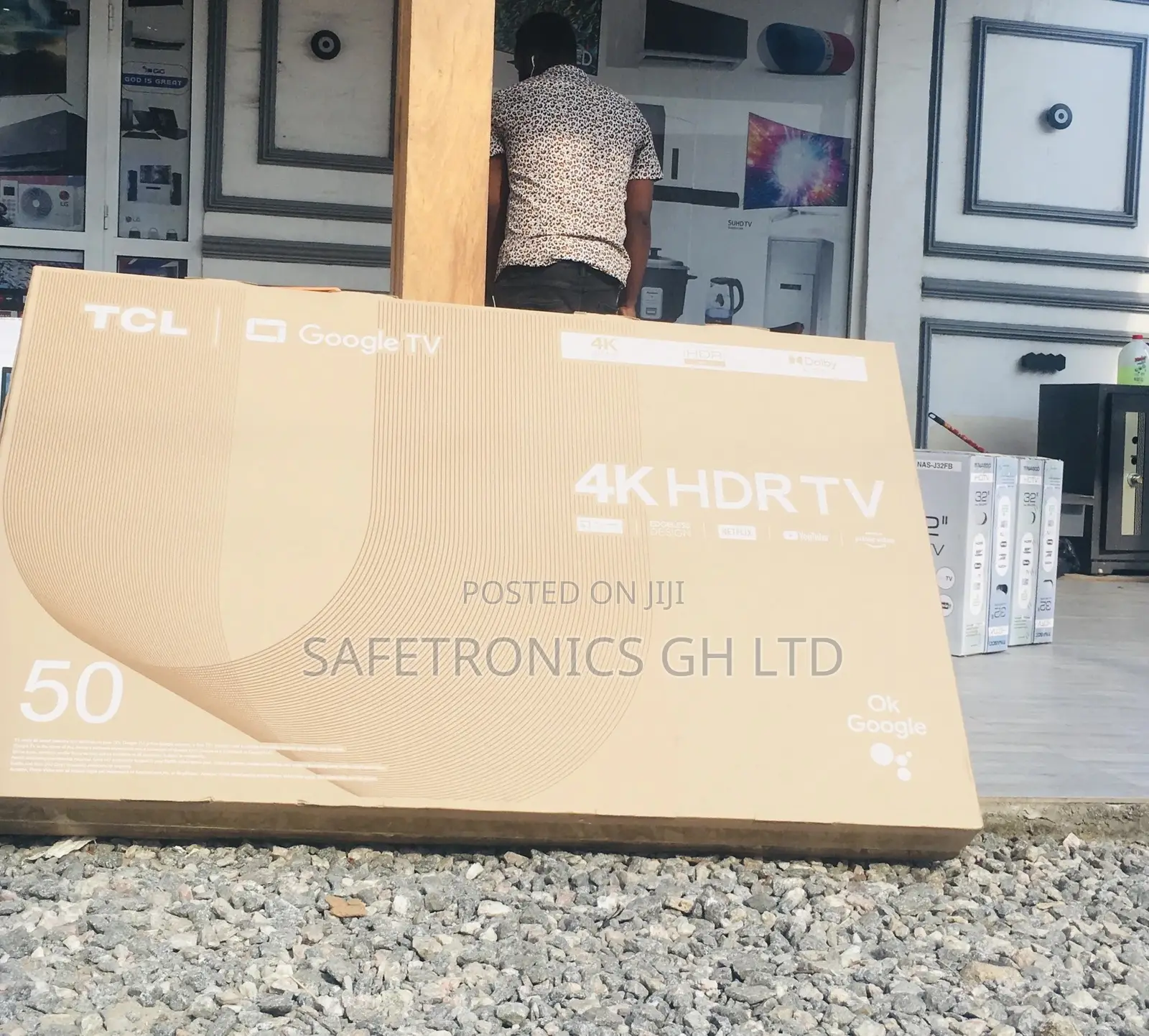 Smart P635 50 Inches Glossy LED TCL Black Tv