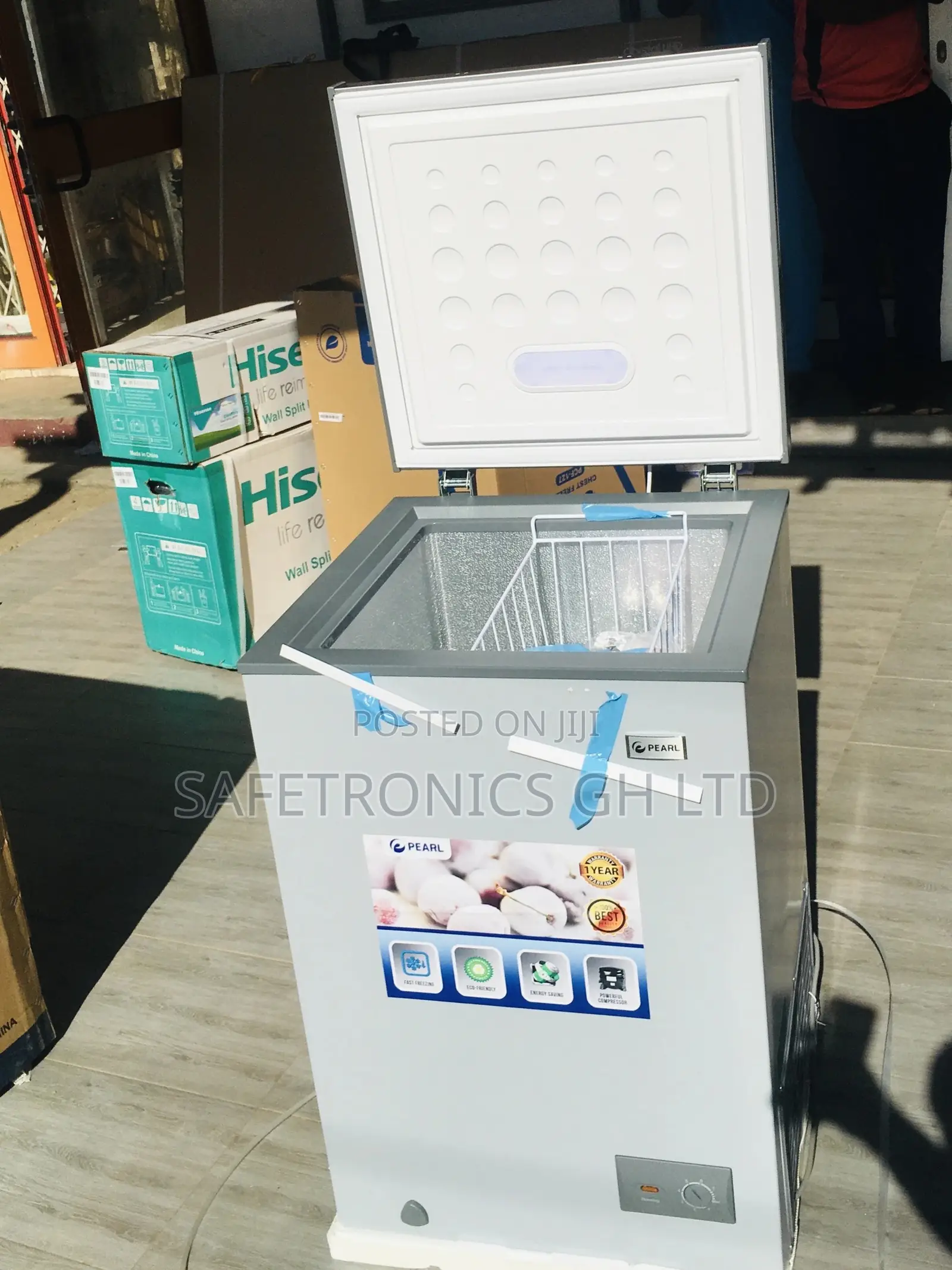 Electric 100 Liters PCF-127 Singledoor Chestfreezer