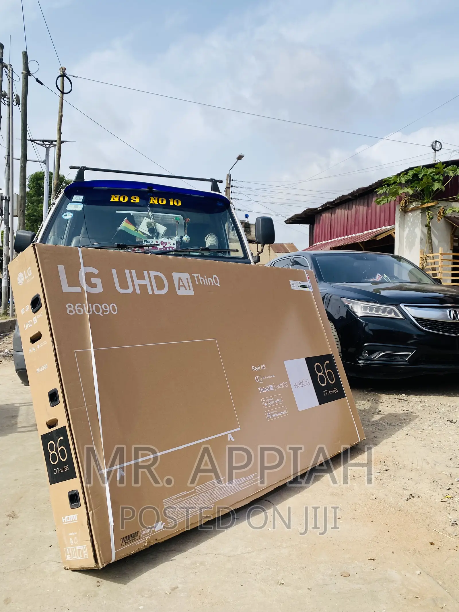 Brand New Lg 86ur80003 86 Inch Uhd Smart Tv(Black).