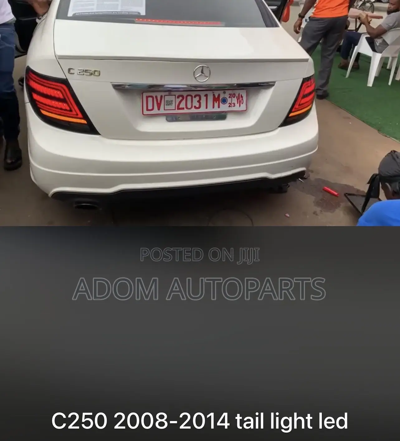 W204 C300 Led Taillight 2008 - 2014