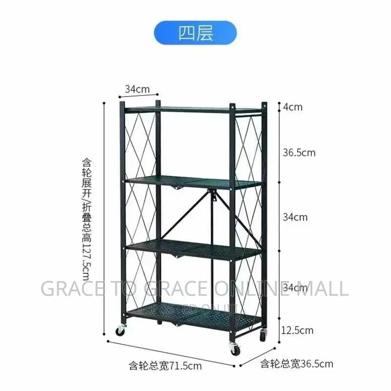 Foldable Kitchen Shelf