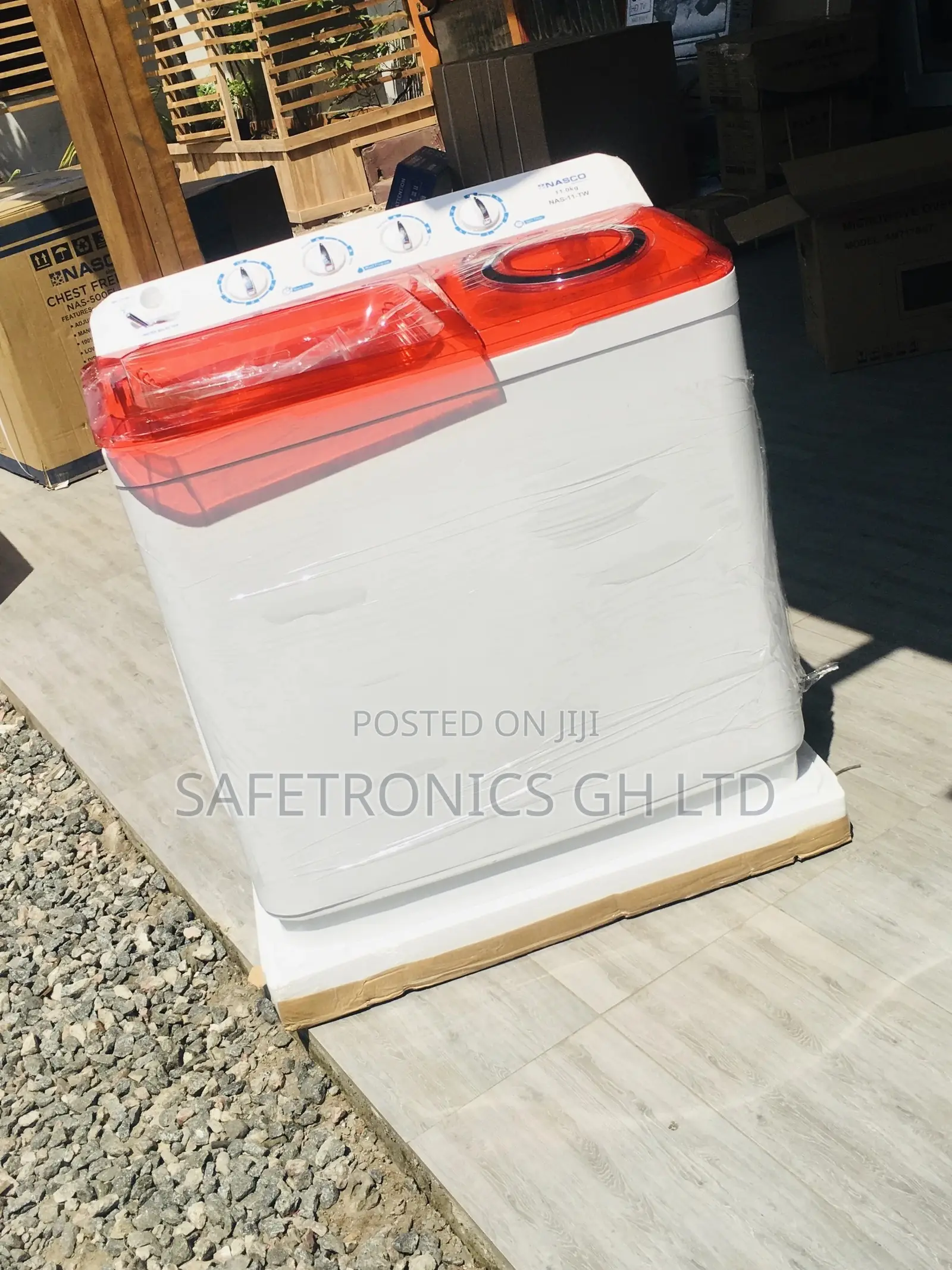 Nasco Topload Semiautomatic Washingmachine 11KG Durable