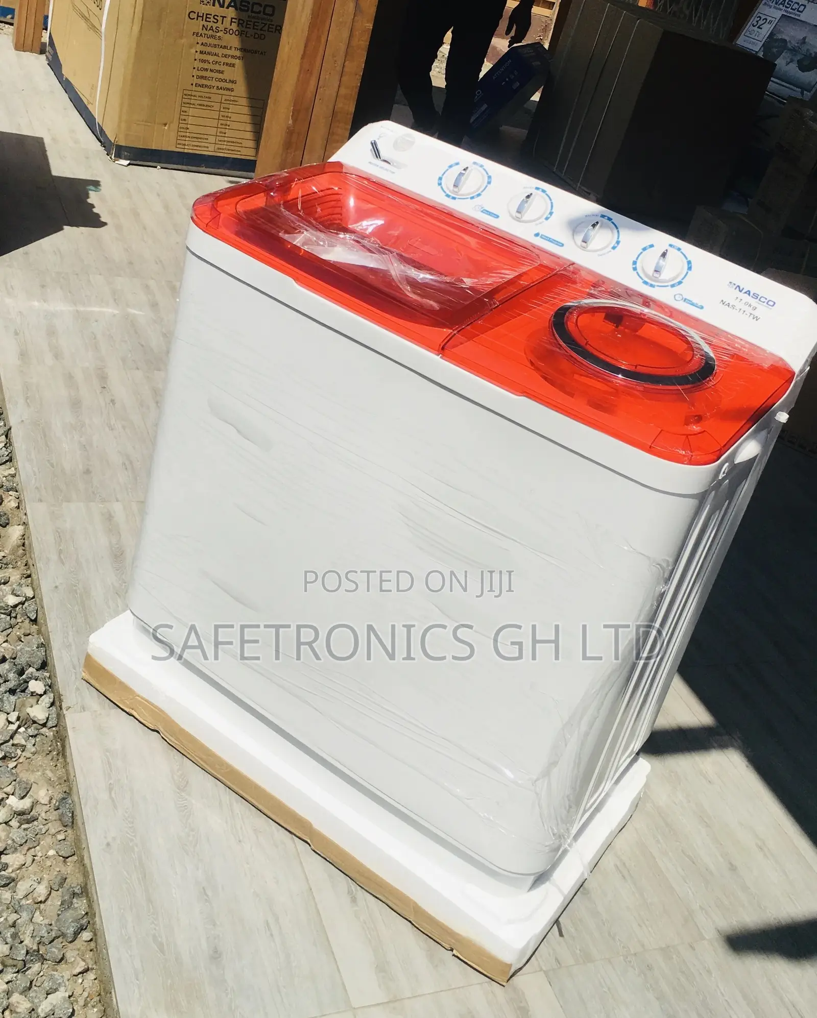 Semiautomatic Topload Washingmachine  Nasco 11kg