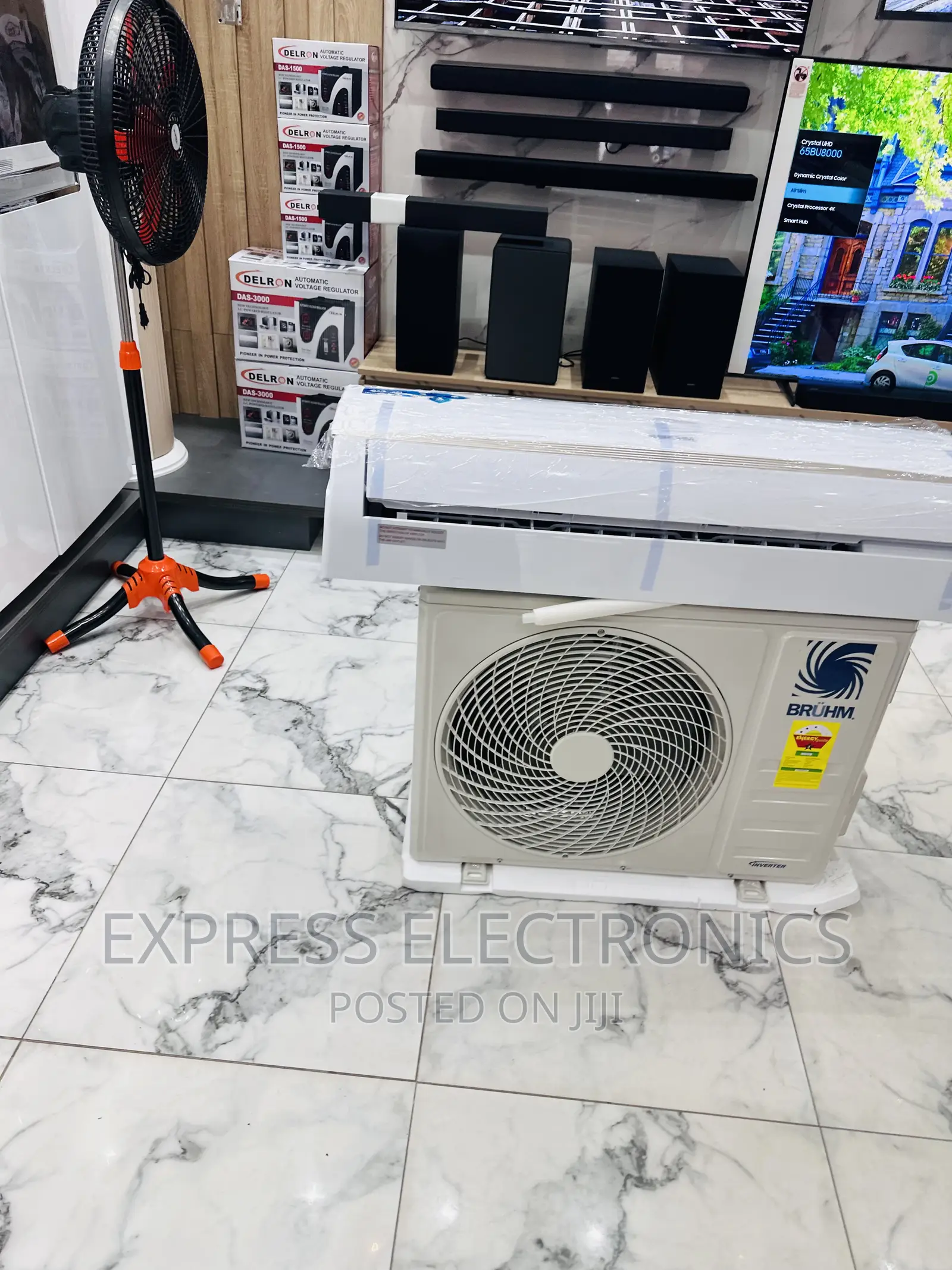 Bruhm Split R410 Gas 2.5hp AC White Fresh Airflow 