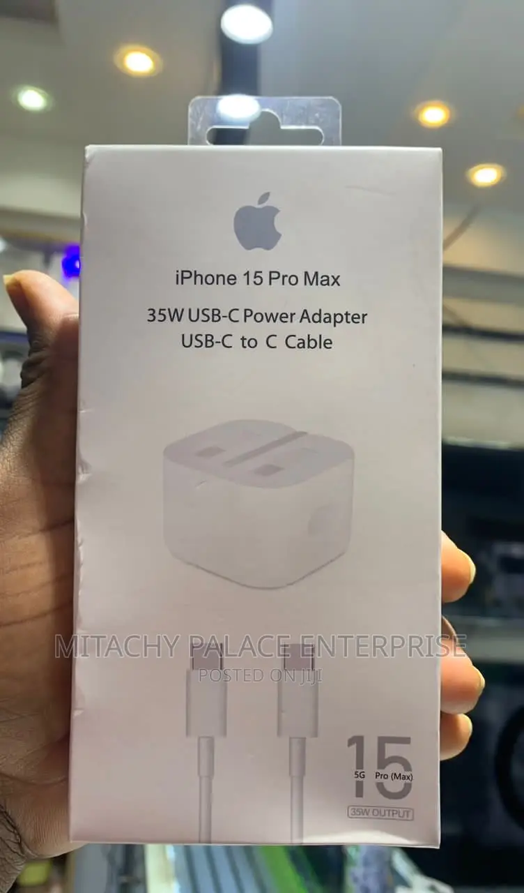 iPhone 15 Pro Max Charger 3 Pin
