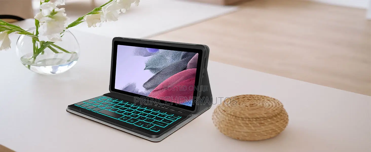 WERNURPAI Backlit Keyboard Case for Samsung Tab A7 Lite 8.7