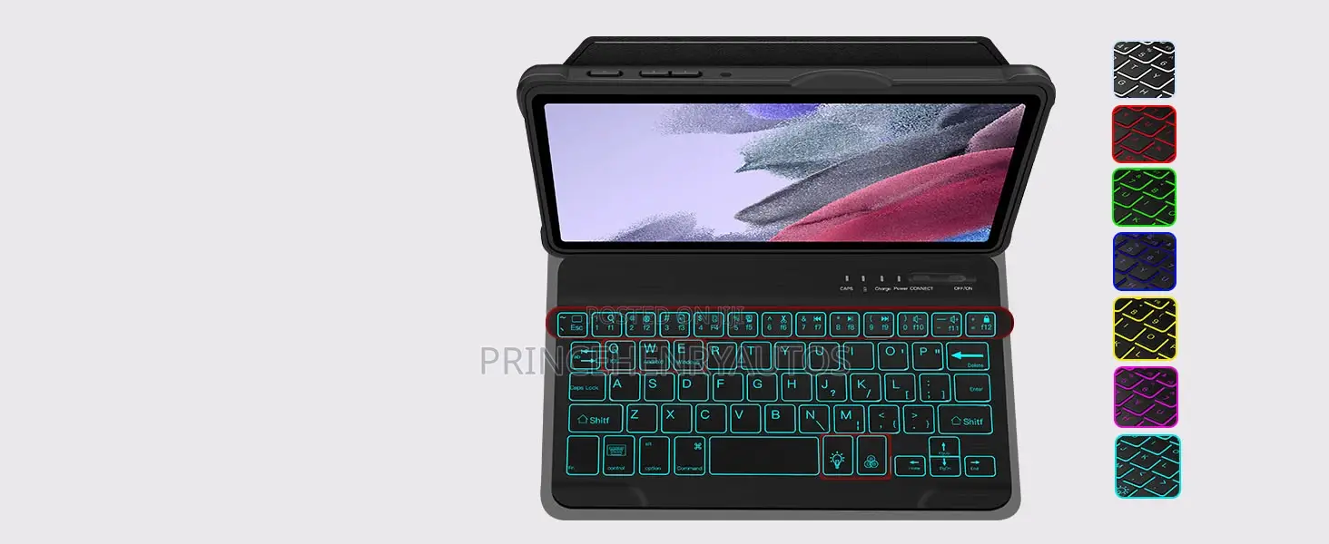 WERNURPAI Backlit Keyboard Case for Samsung Tab A7 Lite 8.7