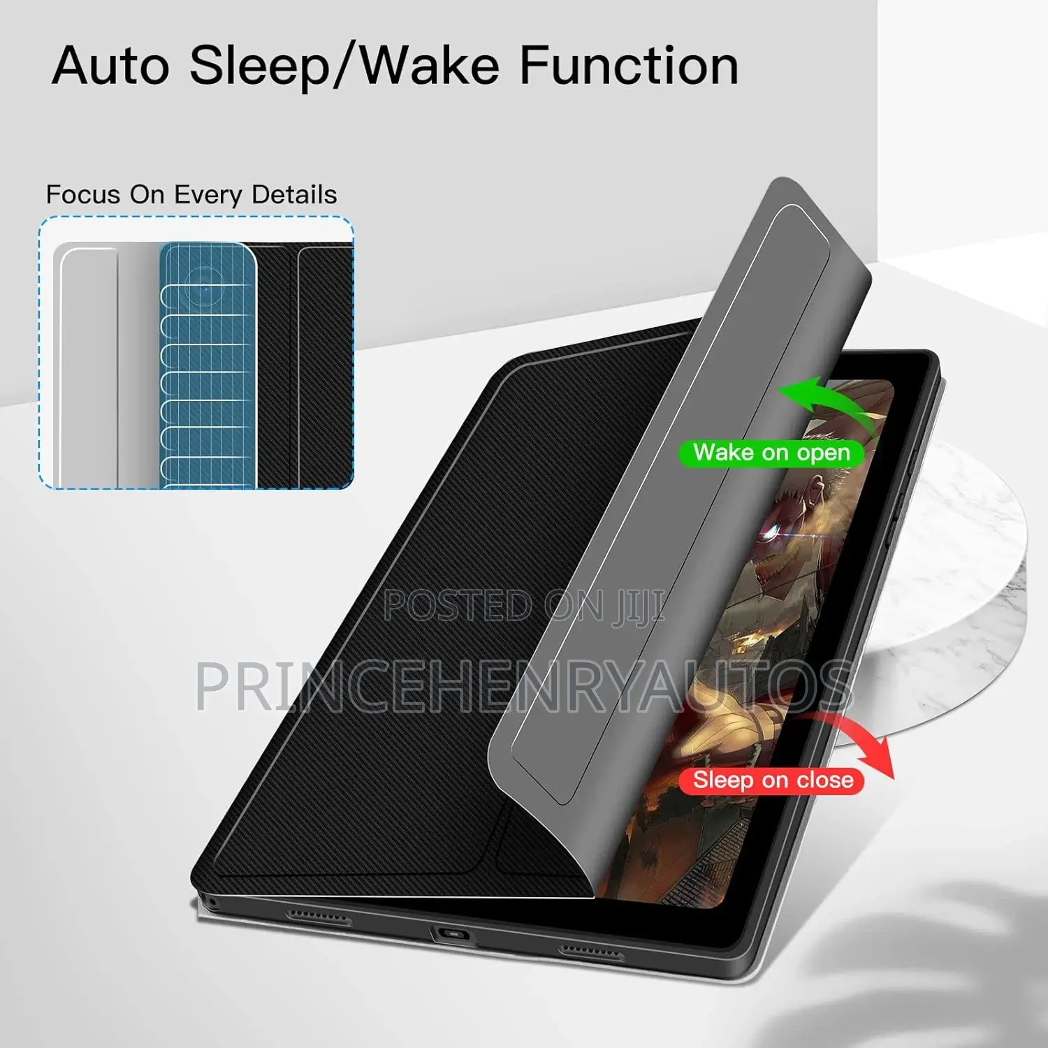 WERNURPAI Backlit Keyboard Case for Samsung Tab A7 Lite 8.7
