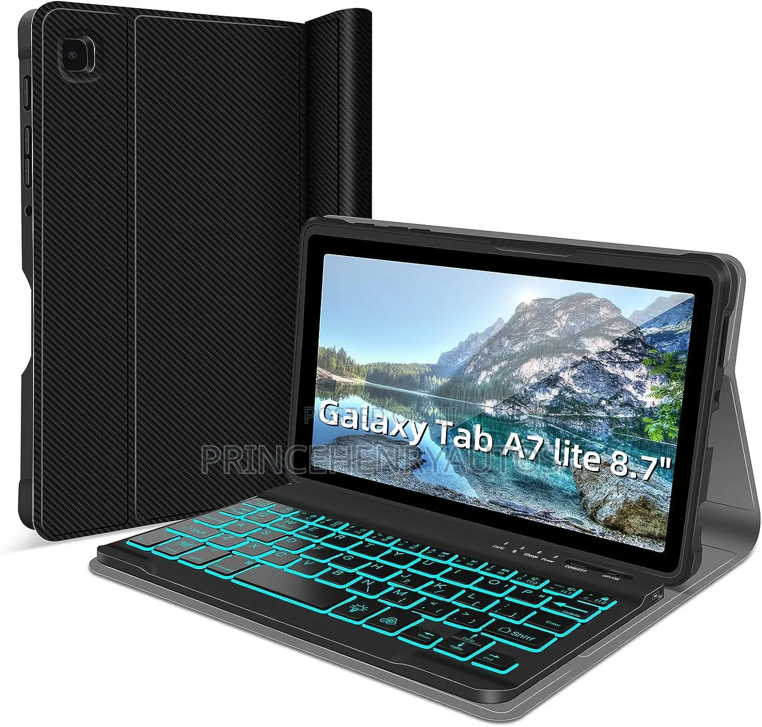 WERNURPAI Backlit Keyboard Case for Samsung Tab A7 Lite 8.7