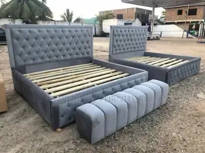 Queen Size Bed Frame With Ottoman