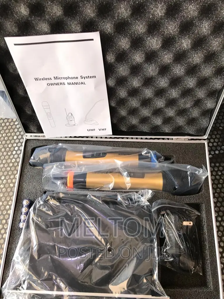Shure U-3900 2in1 Golden Cordless Microphone