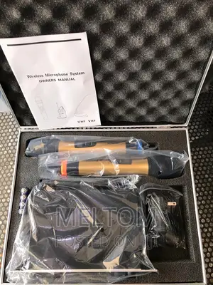 Shure U-3900 2in1 Golden Cordless Microphone