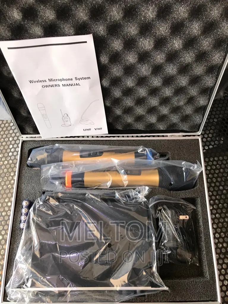 Shure U-3900 2in1 Golden Cordless Microphone