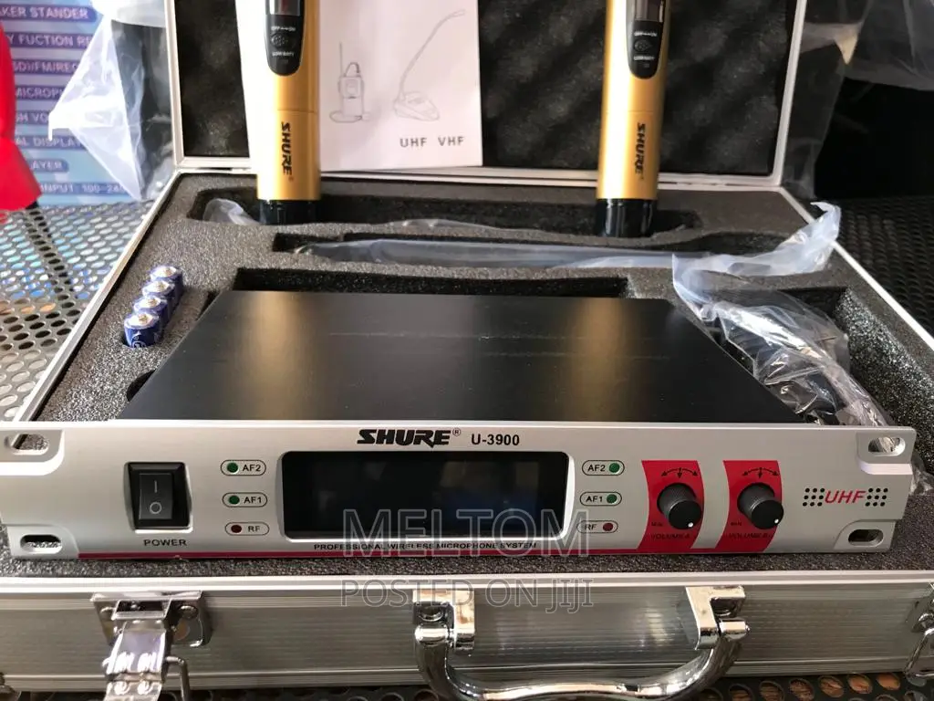 Shure U-3900 2in1 Golden Cordless Microphone