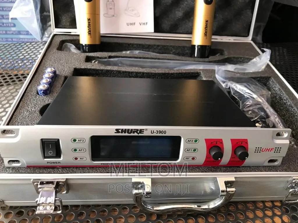 Shure U-3900 2in1 Golden Cordless Microphone