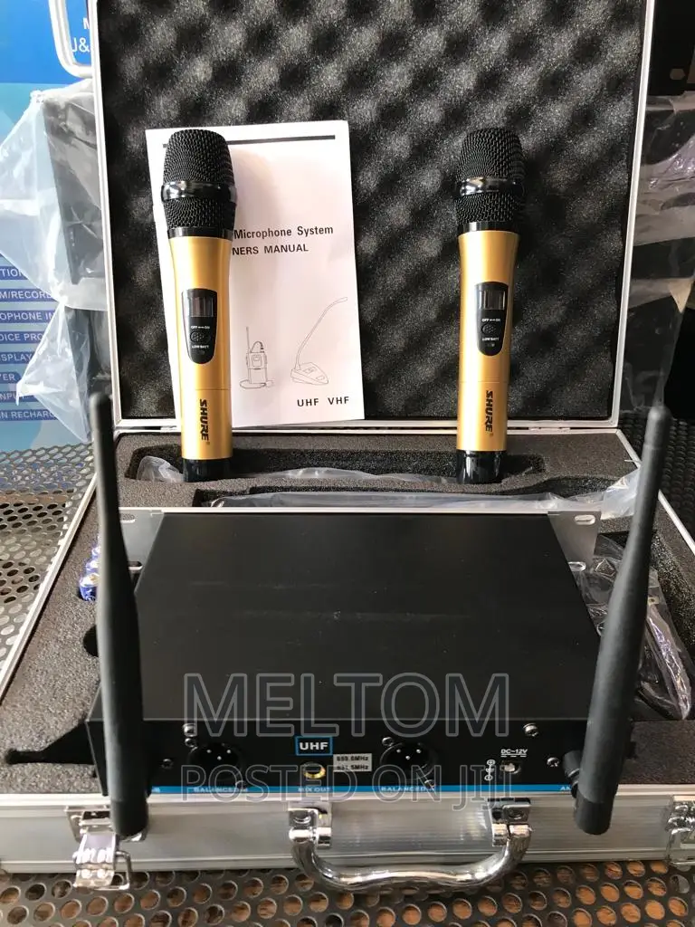 Shure U-3900 2in1 Golden Cordless Microphone