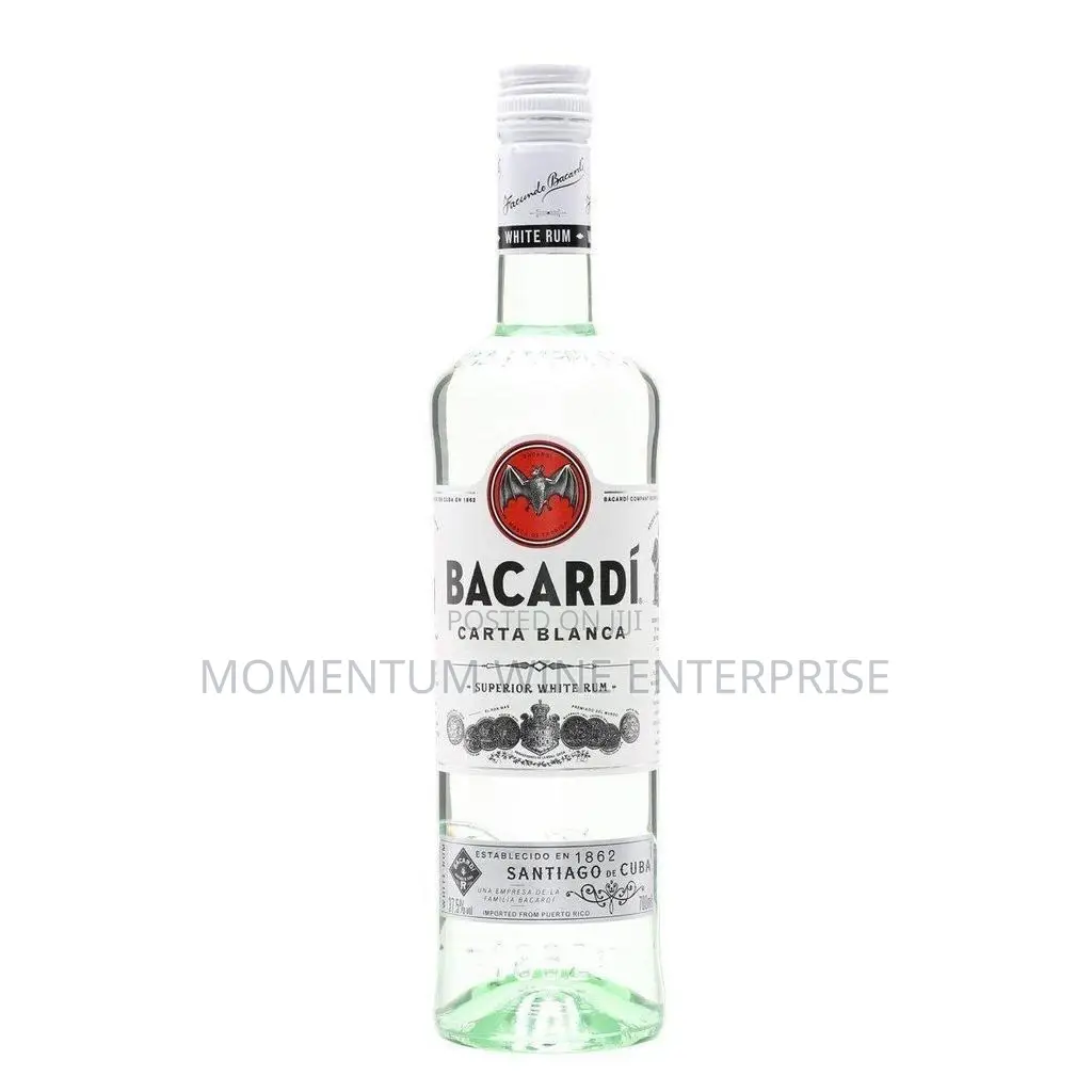 Bacardi White Rum 1lt
