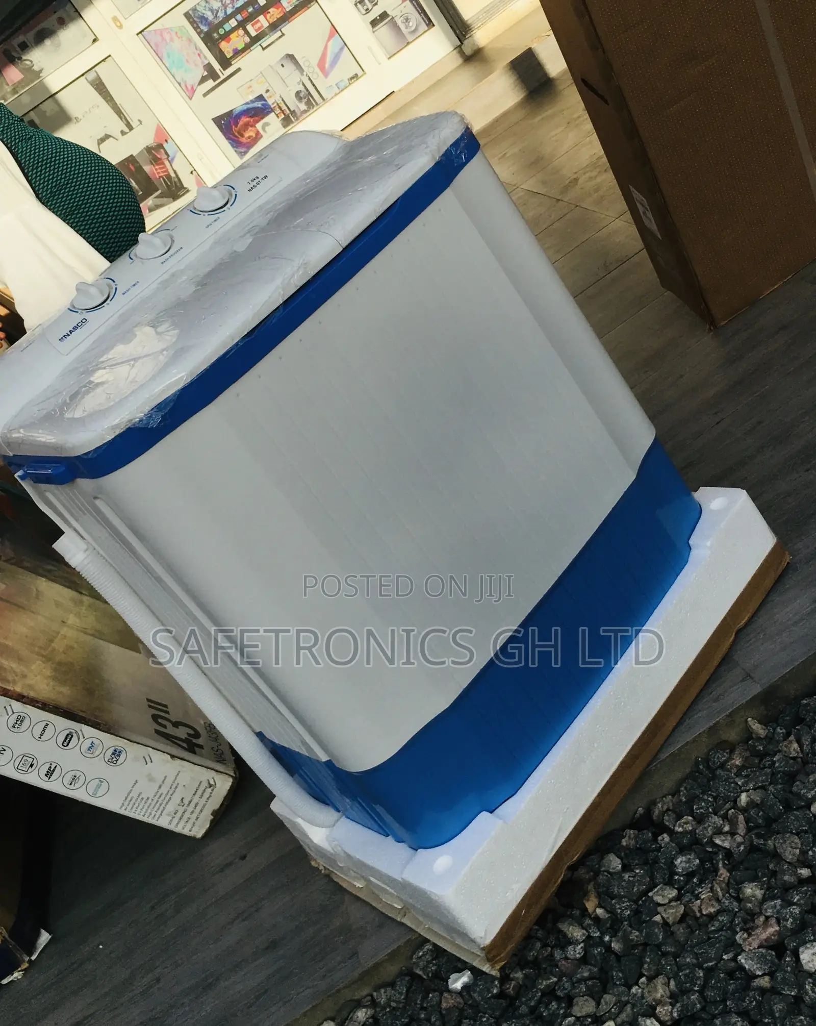 Topload Semiautomatic Nasco Twintub 7kg Washingmachine