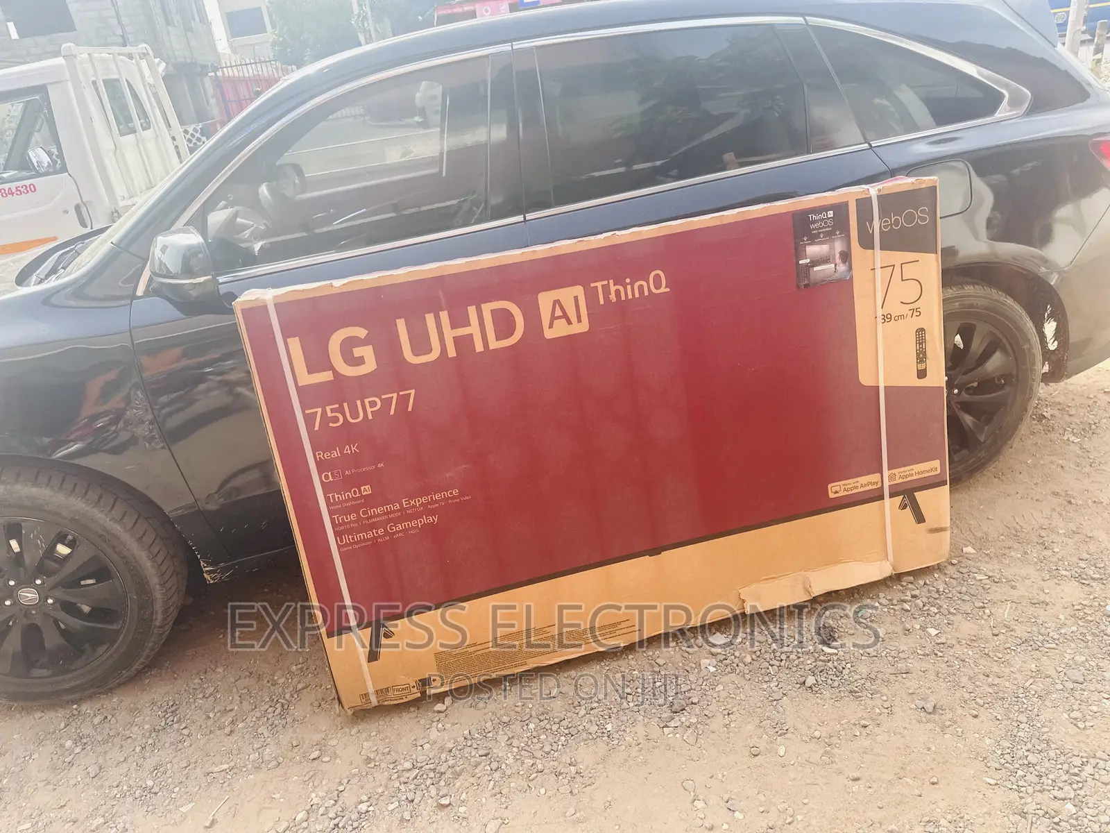 Brand——New Lg UHD Smart 75”UP77