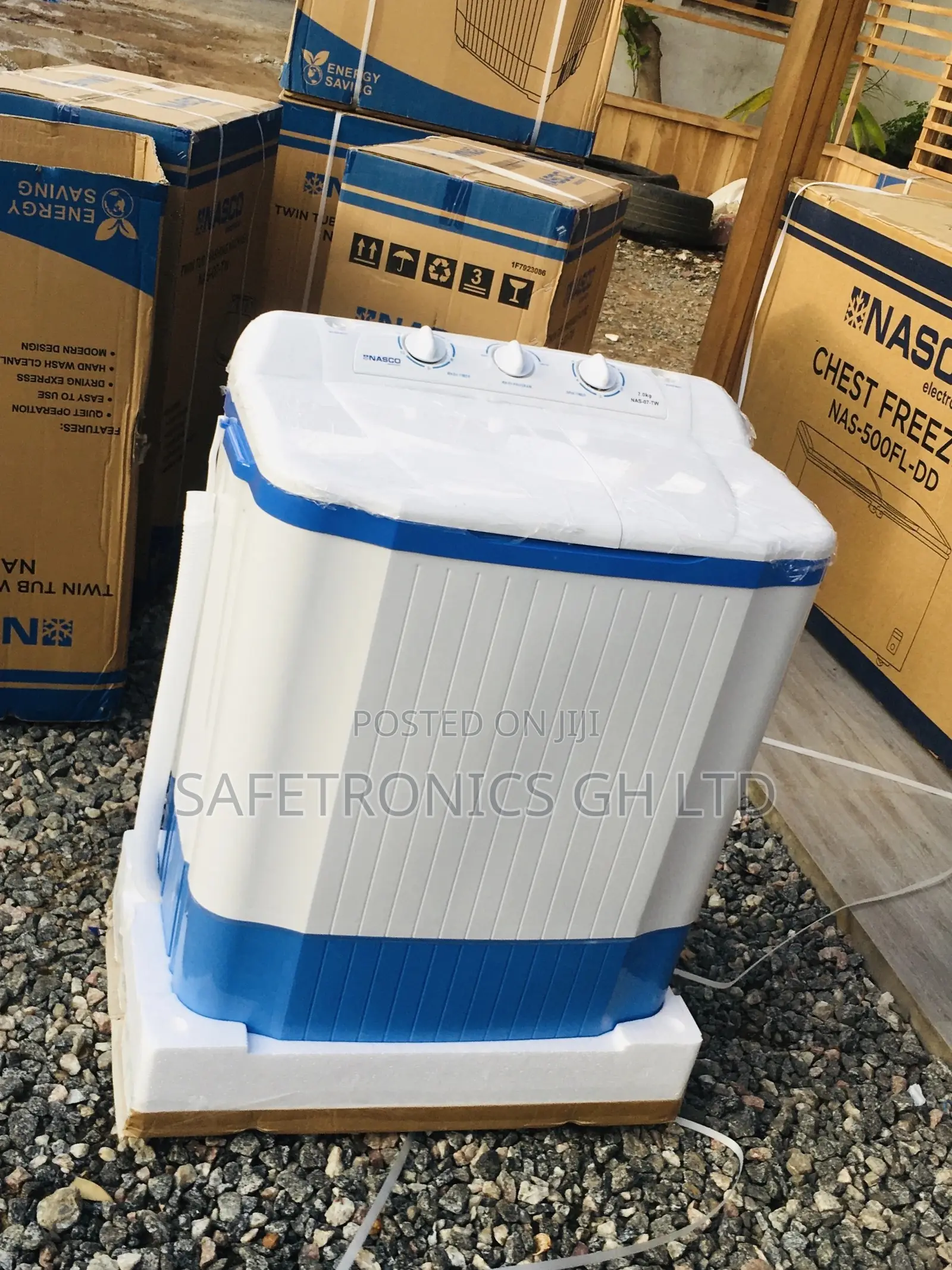 Topload Semiautomatic Nasco 7kg Washingmachine Durable