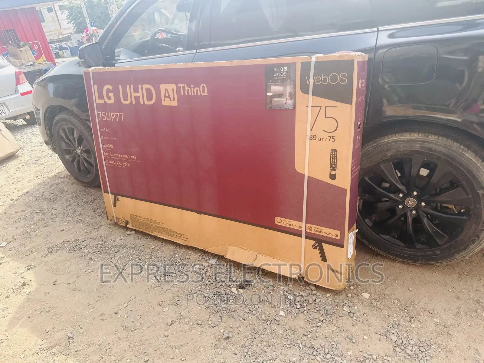 Object Tracking Sound Lite Lg UHD Smart 75”UP77