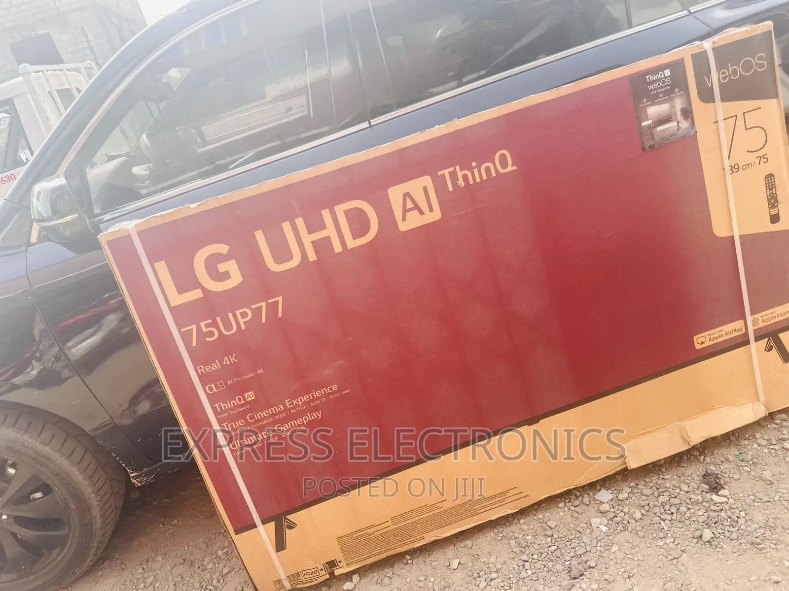 Webso Smart Ai  Lg UHD Smart 75”UP77