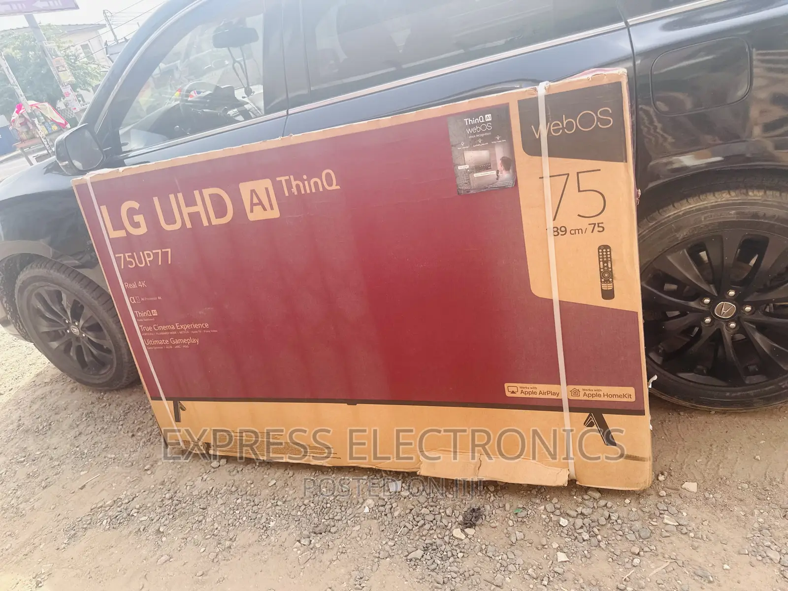 Webso Smart Ai  Lg UHD Smart 75”UP77