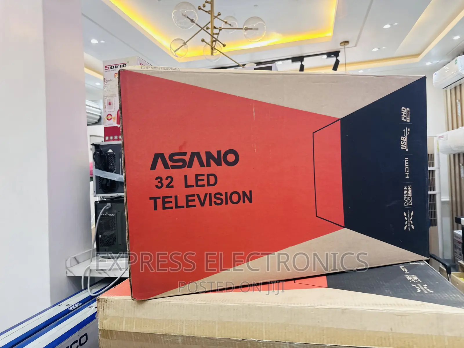 Sharper Image FHD Satellite 32”Asano Tv