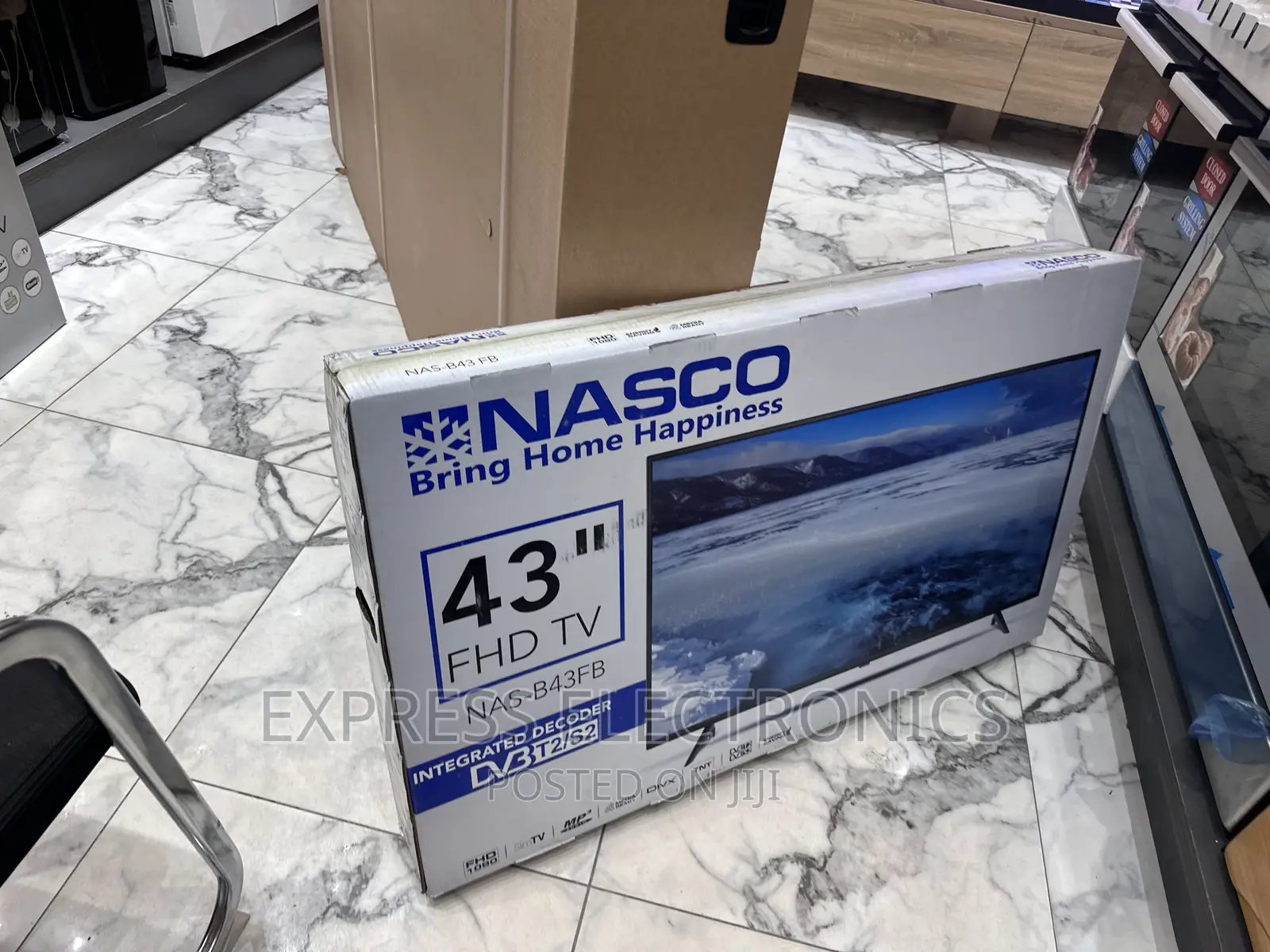 *Nasco 43”FHD Satellite Digital*