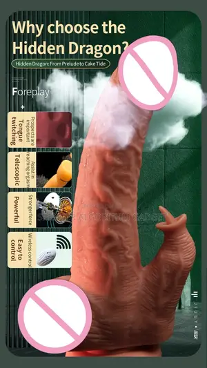 Dildo Vibrator With Female Stimulator Penis Sex Toy