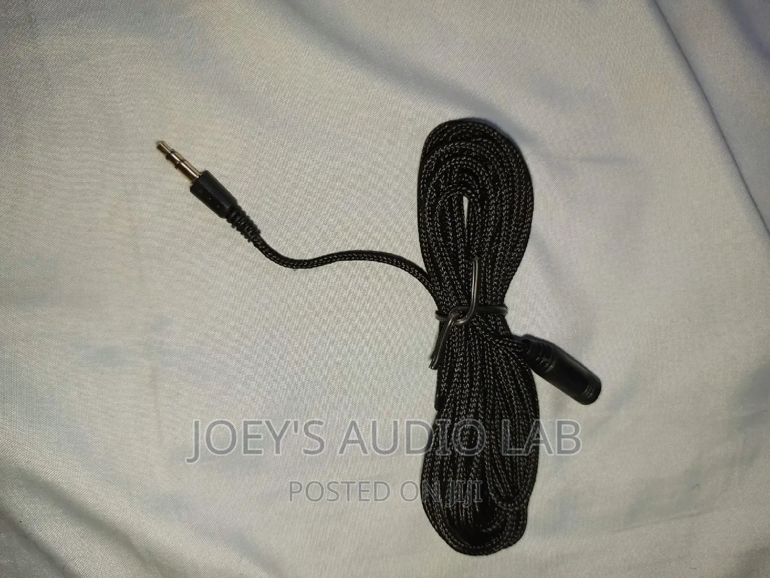 5m Braided Aux Extension Cable With Jack Converter