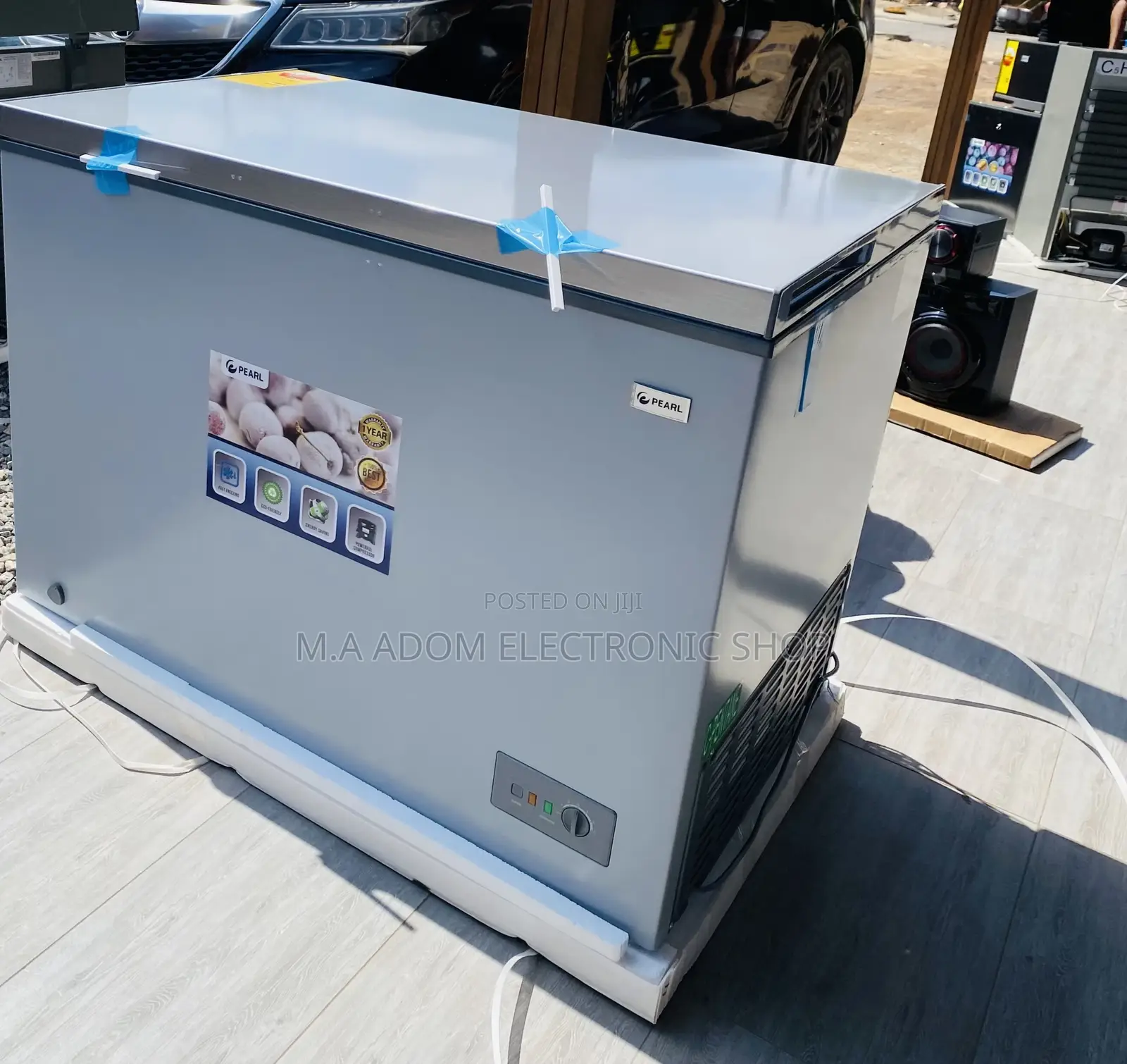Brand New Pearl PCF-380 Single Door Electric Freezer.