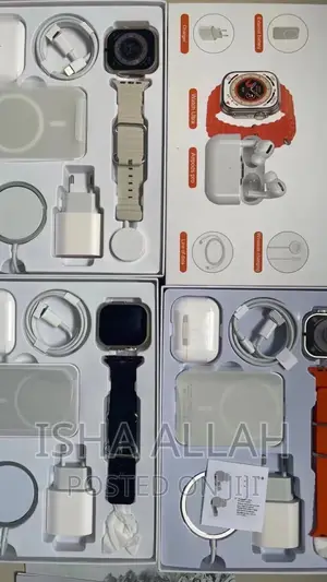 X8 Premium Smart Combo . Watch , Earbuds , Fast Charging Kit