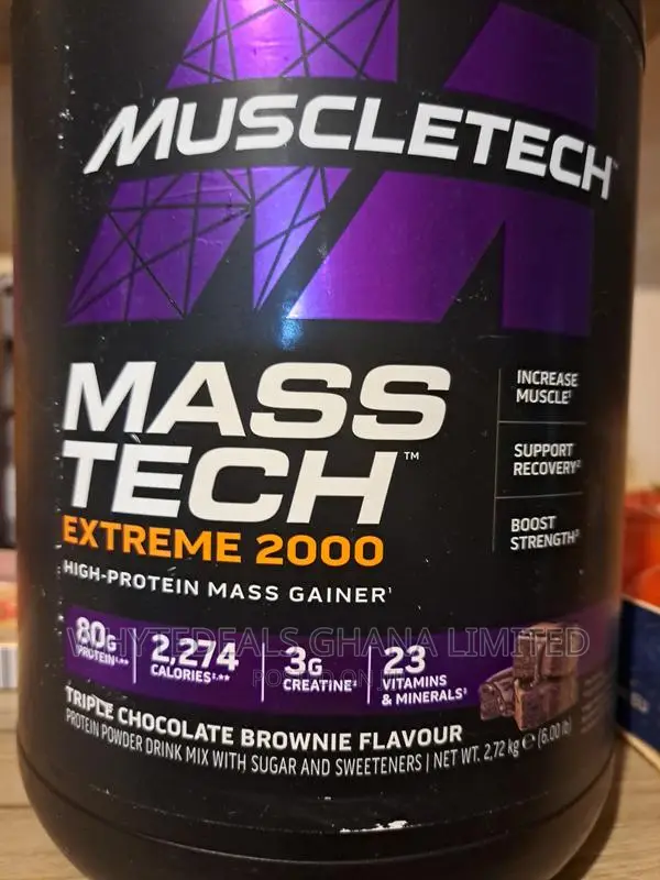 Masstech Extreme 2000 High Protein Food For Fast Weight Gain
