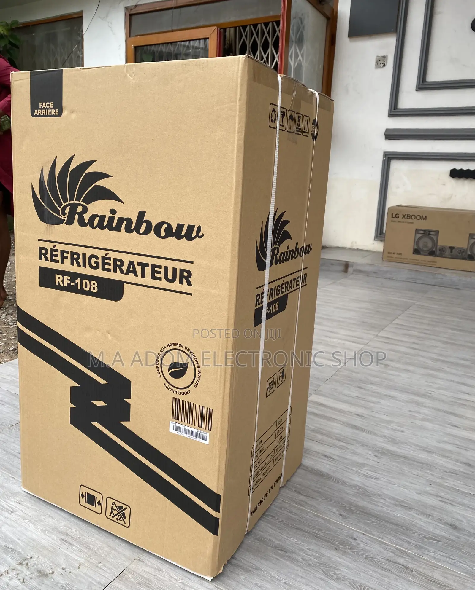 Classic Rainbow Table Top Refrigerator(Black) 