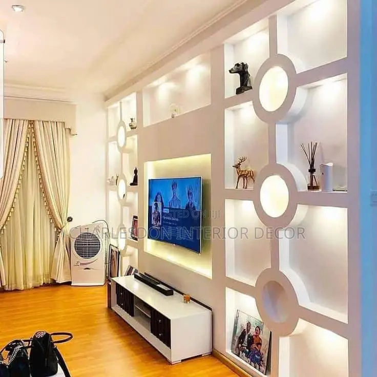 Tv Stand Designer and Ceiling Installation