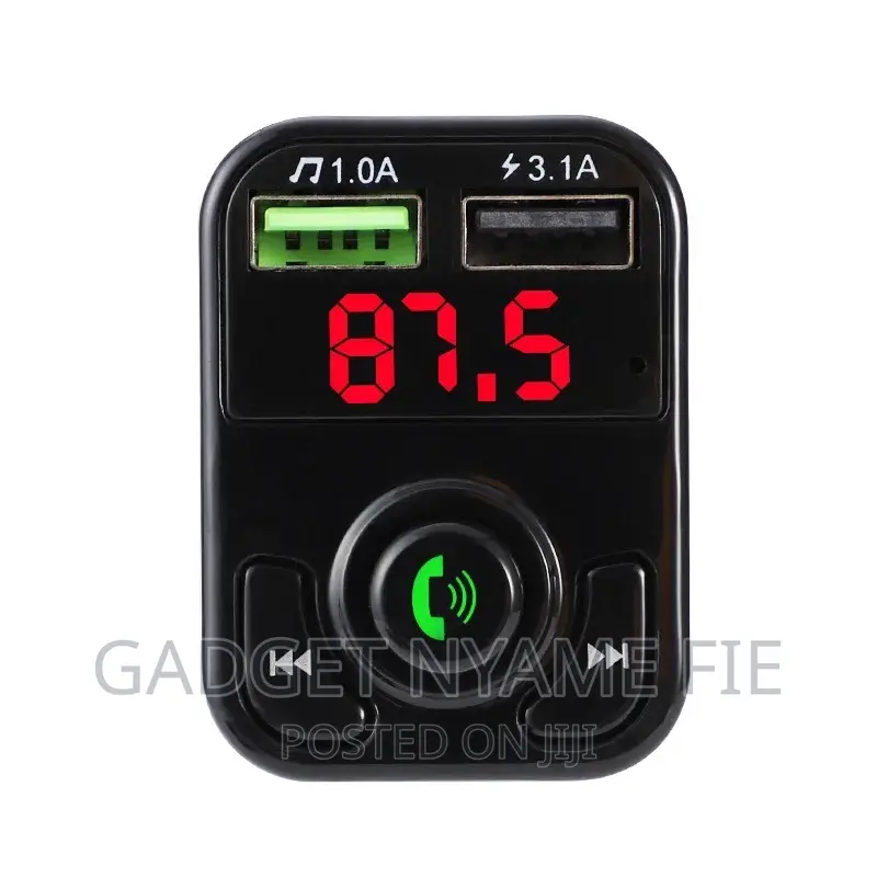 X8 Car Bluetooth Player + Fast Phone Charger