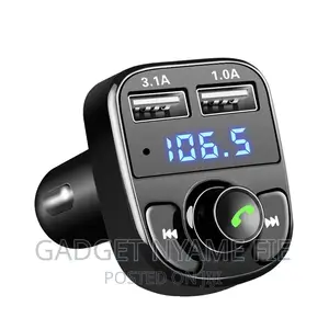 Car Phone Charger + Bluetooth Player + Pen Drive Player