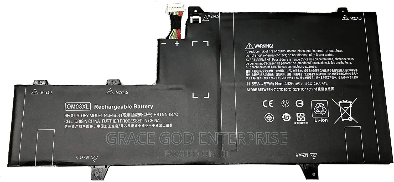 Original HP Om03x| Battery for Elitebook X360 1030 G2